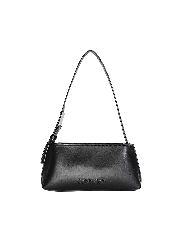 CALVIN KLEIN | Tasche - Schultertasche EMBOSSED | schwarz