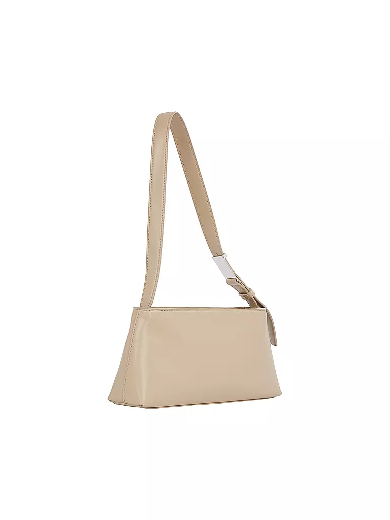 CALVIN KLEIN | Tasche - Schultertasche EMBOSSED | beige