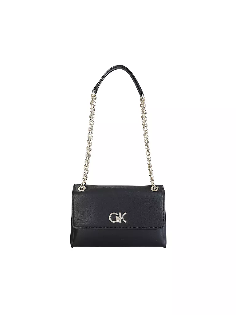 CALVIN KLEIN | Tasche - Umhängetasche RE-LOCK | schwarz