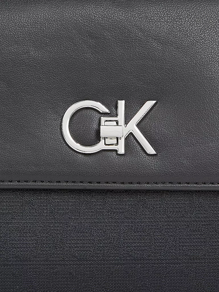 CALVIN KLEIN | Tasche - Umhängetasche RE-LOCK | schwarz