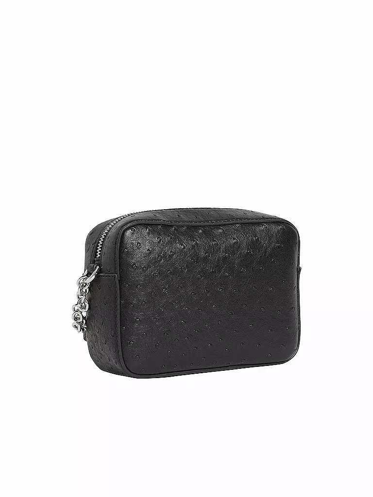 CALVIN KLEIN Umhängetasche - Re-Lock Camera Bag Ostrich schwarz