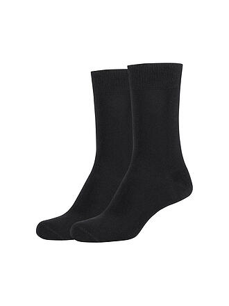 CAMANO | Socken Silky 2er Pkg black