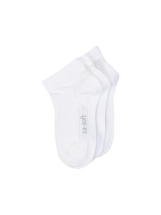 CAMANO | Jungen Sneakersocken 3er Pkg white 