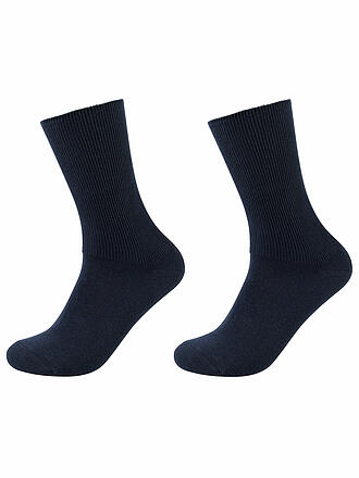 CAMANO | Herren-Socken 2er Pkg navy