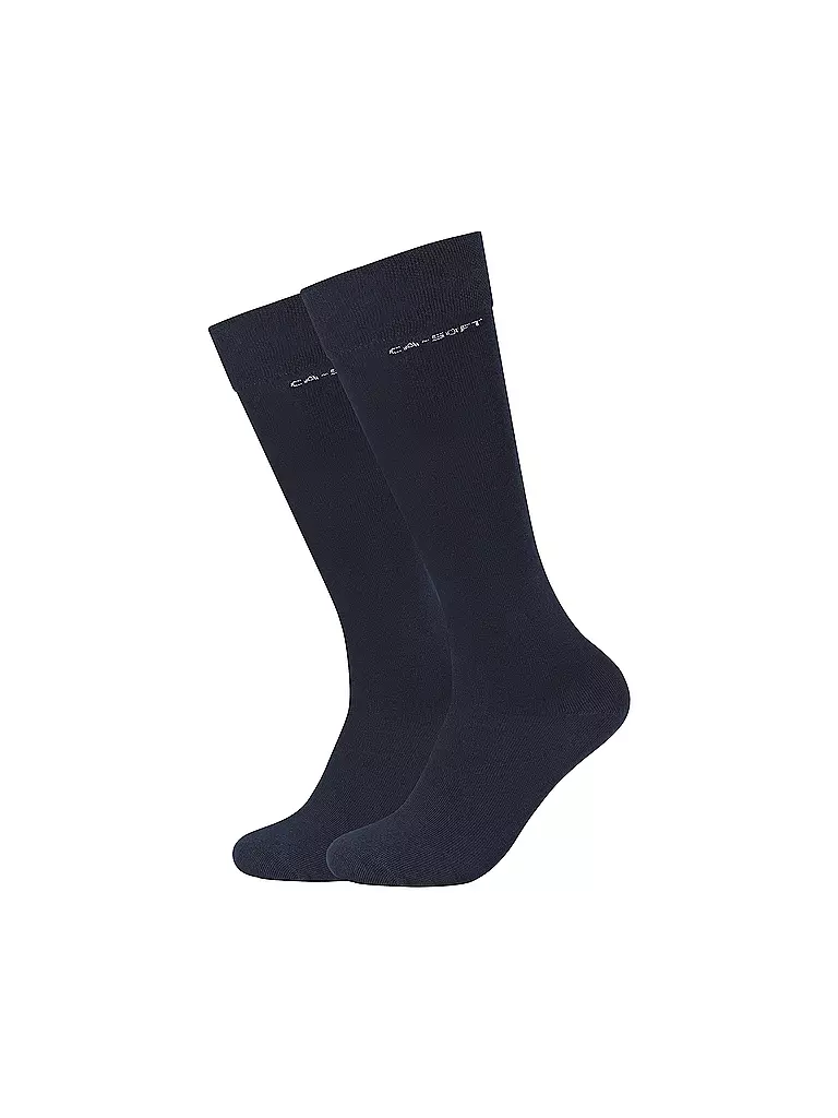 CAMANO | Damen Stutzen 2-er Pkg navy | blau