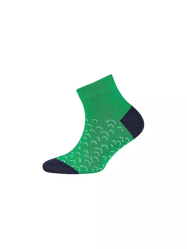 CAMANO | Jungen Sneaker Socken 4er Pkg. fog melange | grau