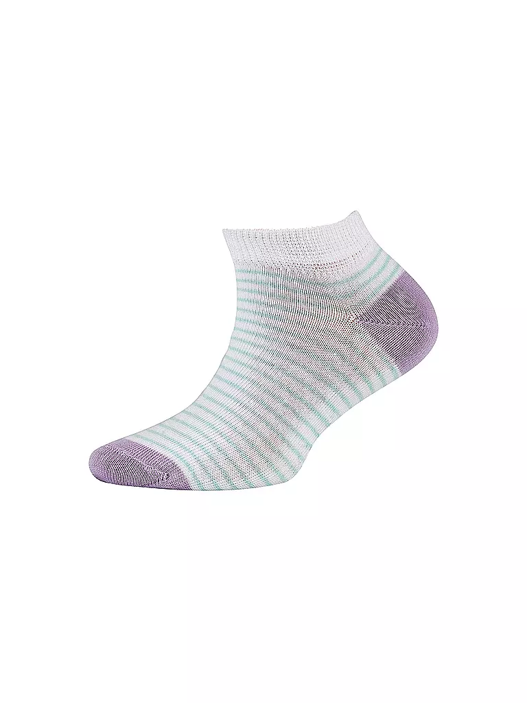 CAMANO | Mädchen Sneaker Socken 4er Pkg  white mix | creme