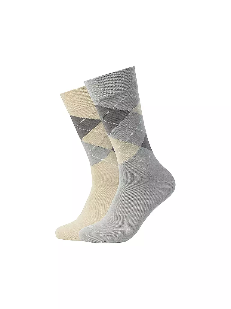 CAMANO | Socken 2-er Pkg. griffin | hellgrau