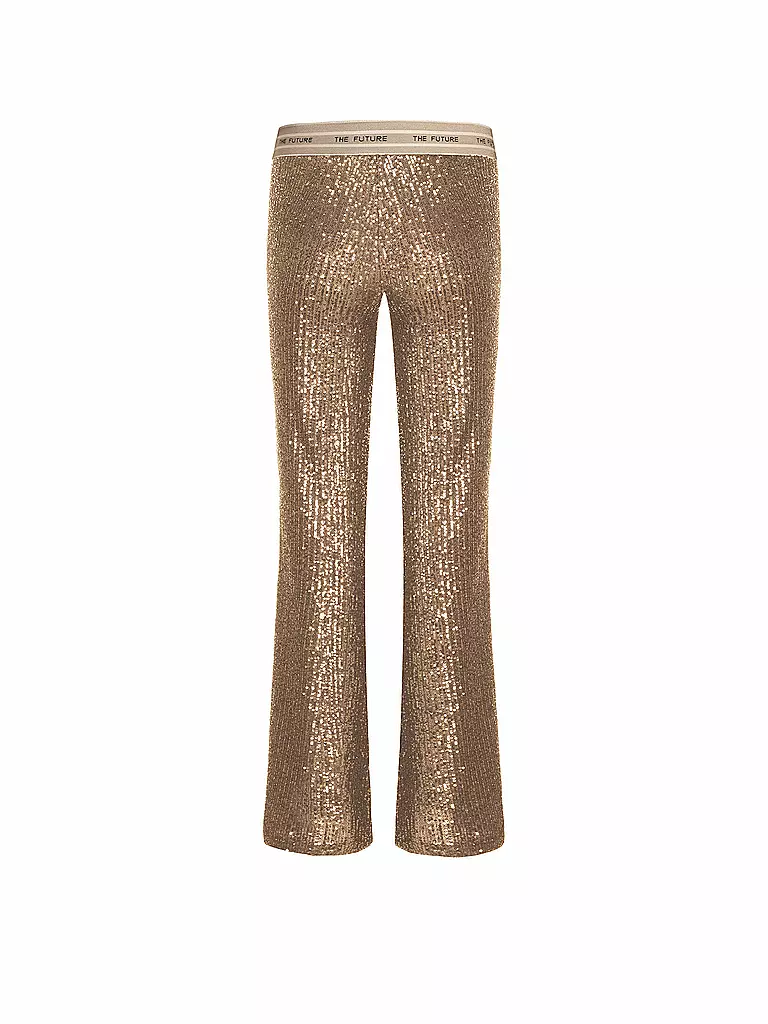 CAMBIO | Hose Flared Fit FRANCIS | gold
