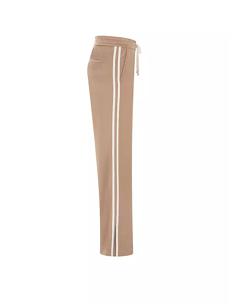 CAMBIO | Hose Jogging Fit AVRIL SLIT | camel