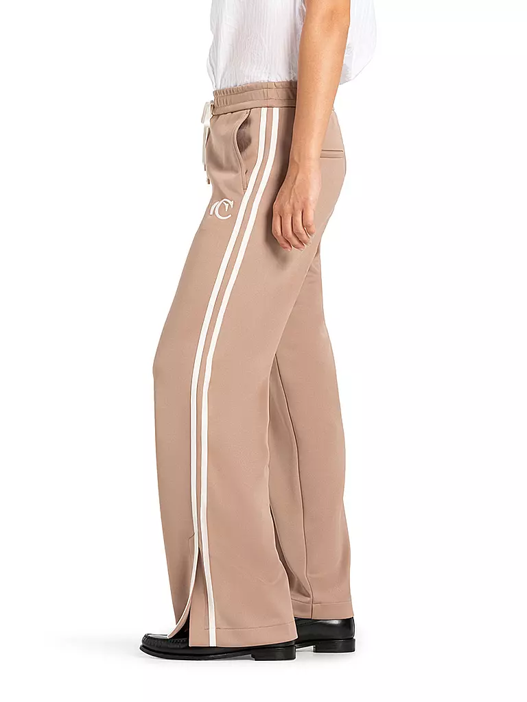 CAMBIO | Hose Jogging Fit AVRIL SLIT | camel