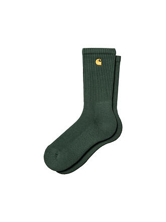 CARHARTT WIP | Socken CHASE sycamore tree / gold