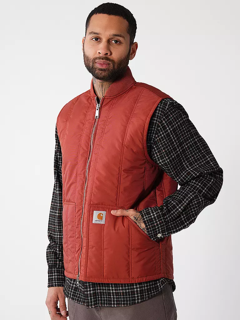 CARHARTT WIP | Steppgilet LACHLAN | orange