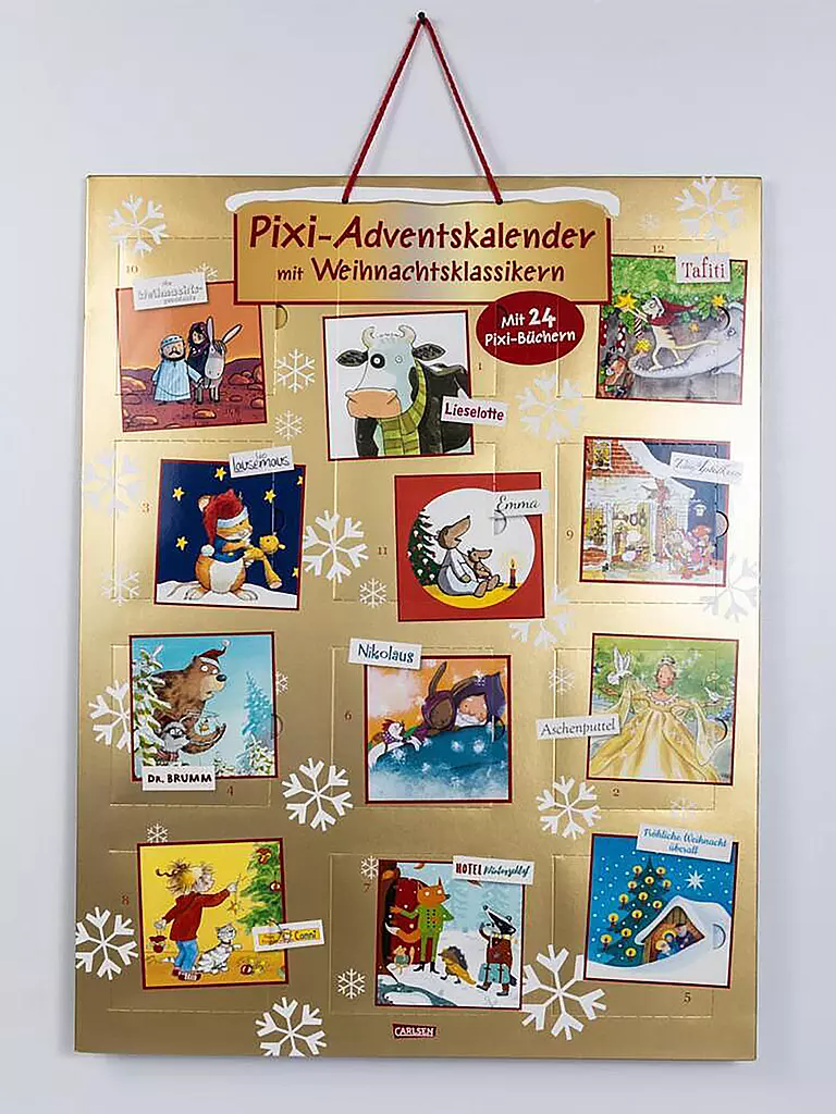 CARLSEN VERLAG | Buch - Pixi Adventskalender Gold 2024 | keine Farbe