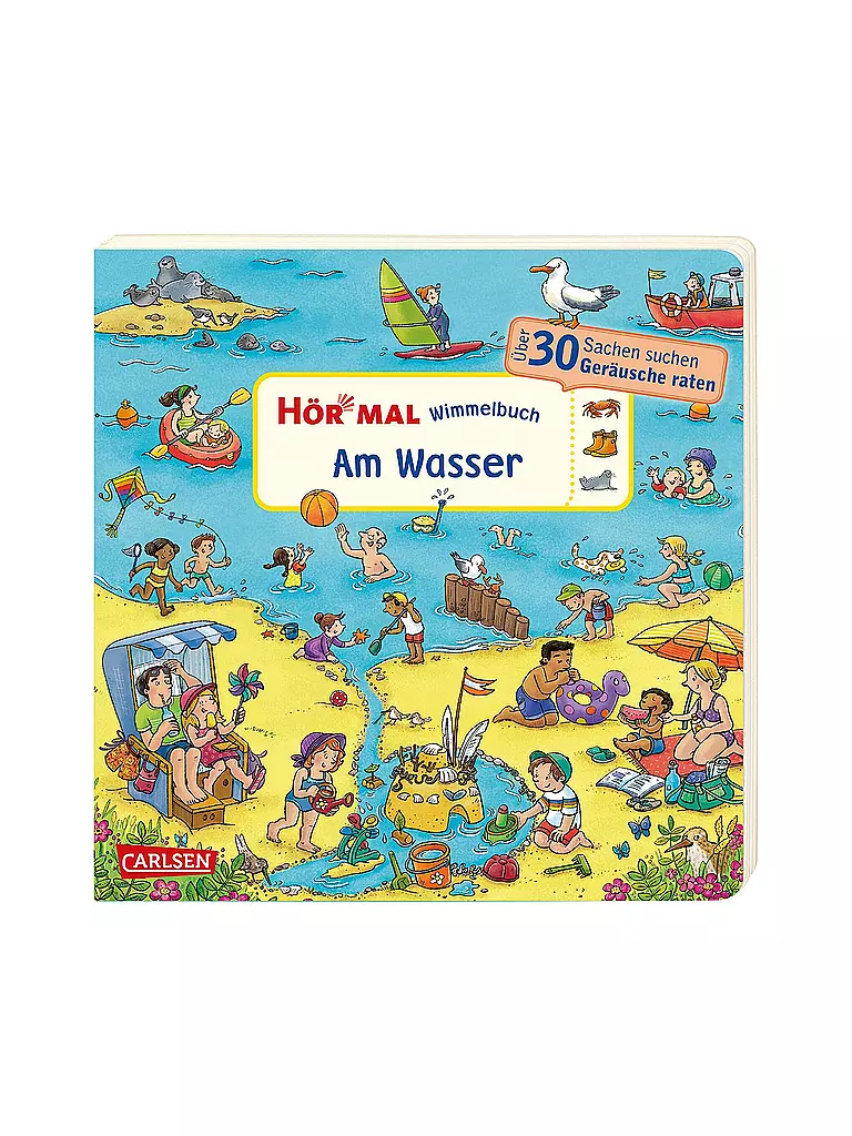 CARLSEN VERLAG | Hör mal - Wimmelbuch: Am Wasser | keine Farbe