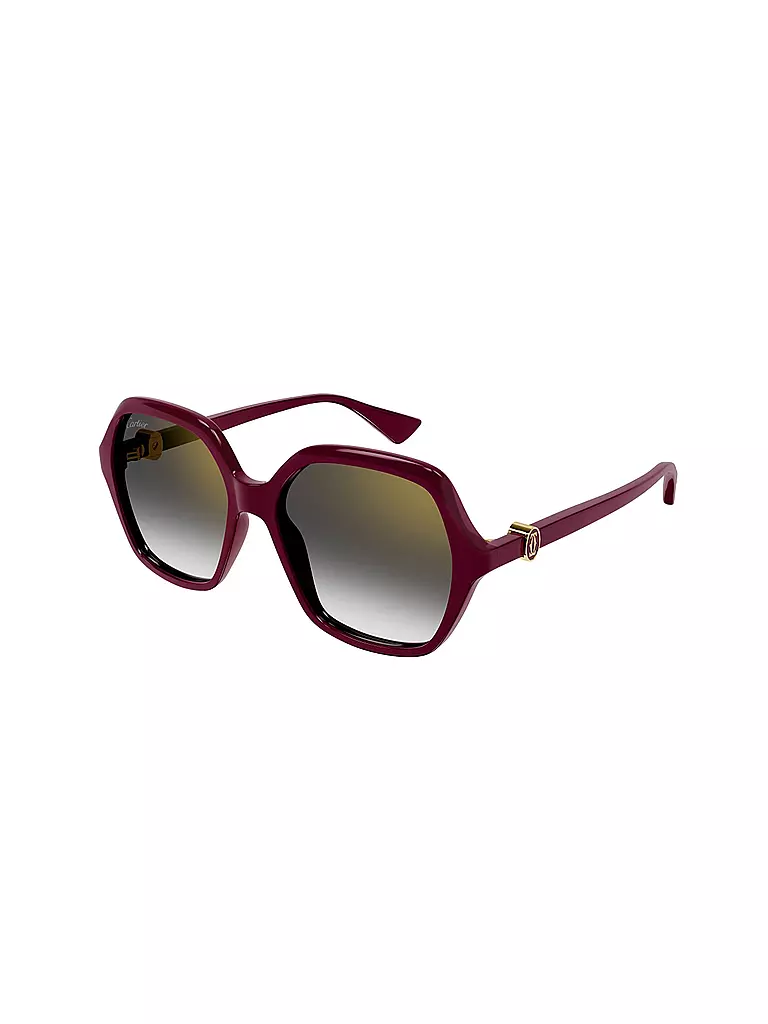 CARTIER | Sonnenbrille CT0470S | dunkelrot