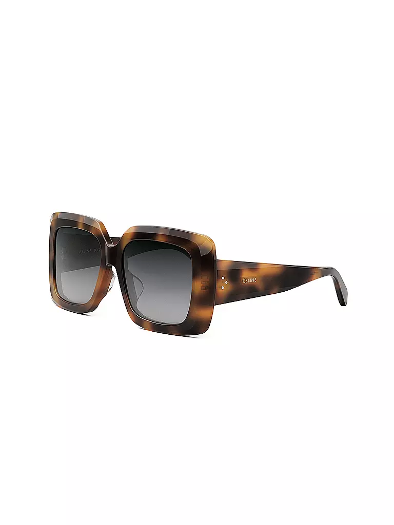 CELINE | CELINE 3 Dots Havana eckige Sonnenbrille | braun