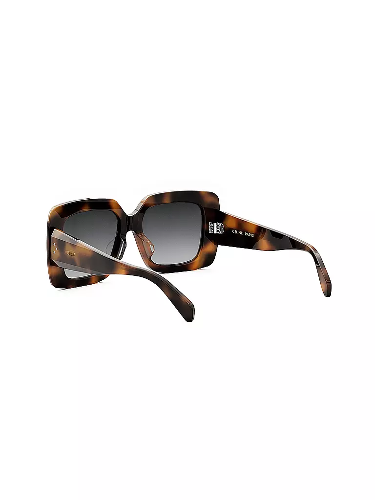 CELINE | CELINE 3 Dots Havana eckige Sonnenbrille | braun