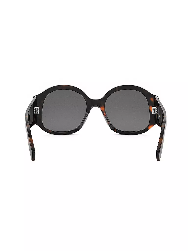 CELINE | Maxi Triomphe havanabraune runde Sonnenbrille | braun