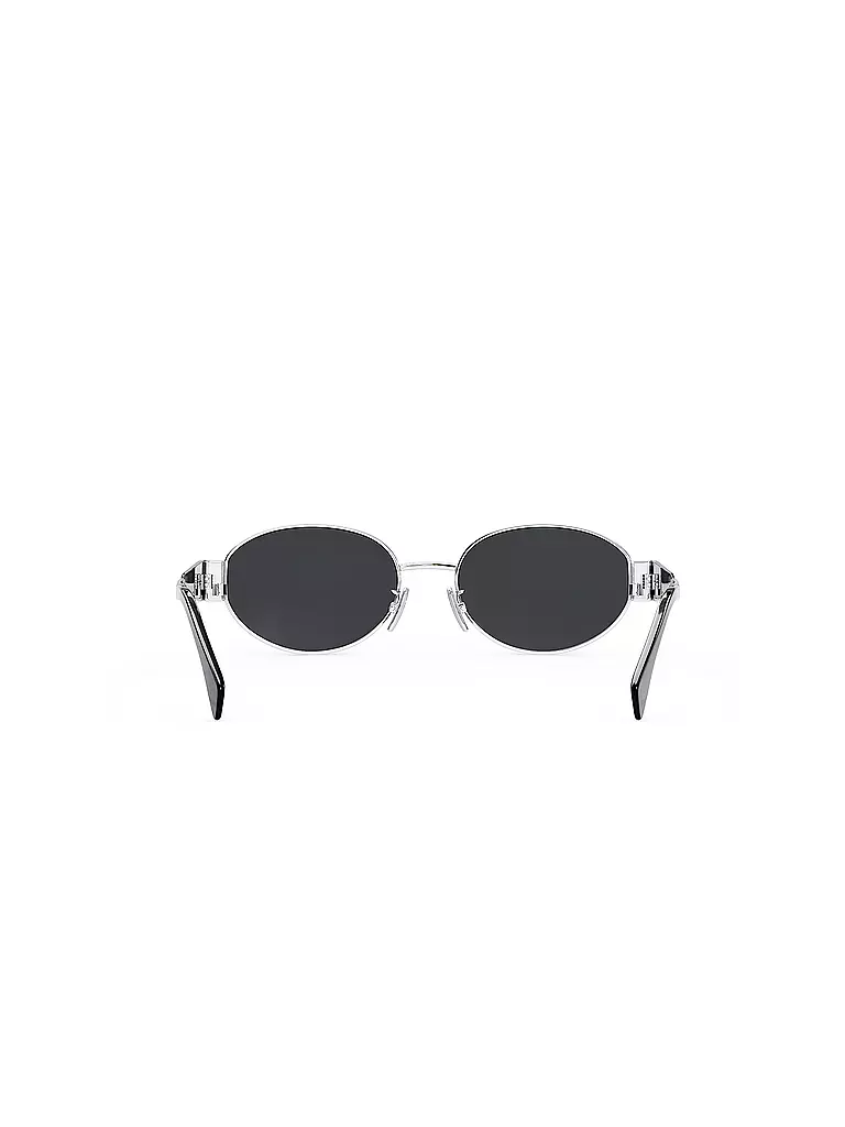 CELINE | Metal Triomphe silber ovale Sonnenbrille | silber