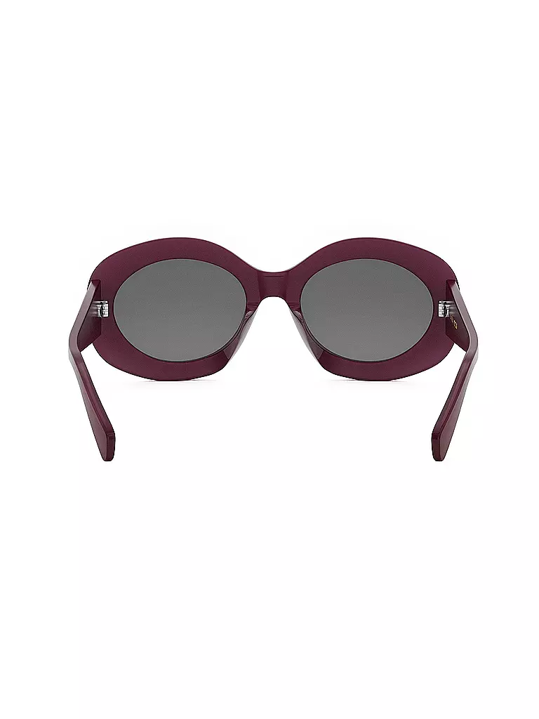 CELINE | Triomphe rote runde Sonnenbrille | schwarz