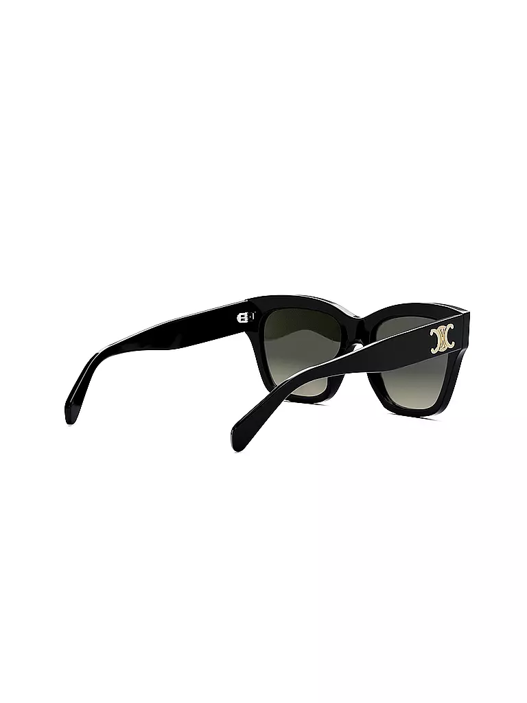 CELINE | Triomphe schwarze eckige Sonnenbrille | schwarz