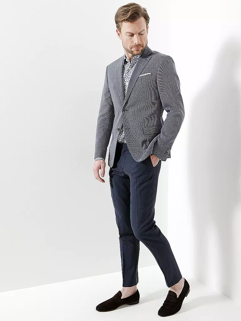 CG | Anzughose Slim Fit "Cedric" | blau