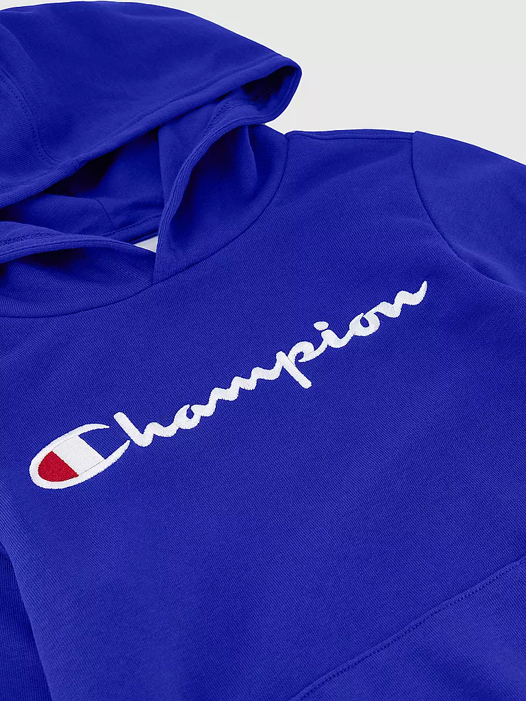 CHAMPION | Jungen Kapuzensweater - Hoodie  | blau