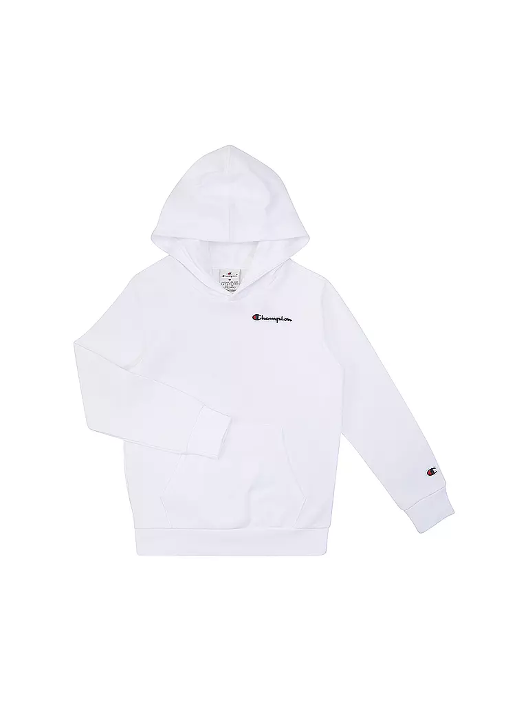 CHAMPION | Jungen Kapuzensweater - Hoodie | weiss