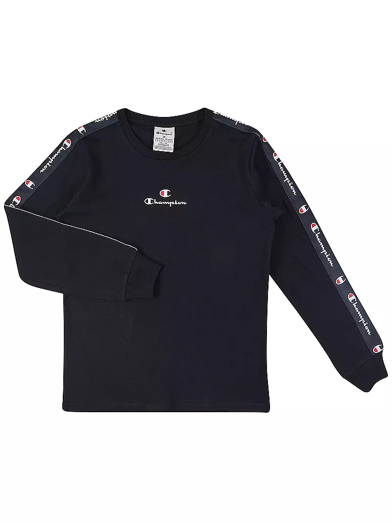 CHAMPION | Jungen Langarmshirt  | dunkelblau