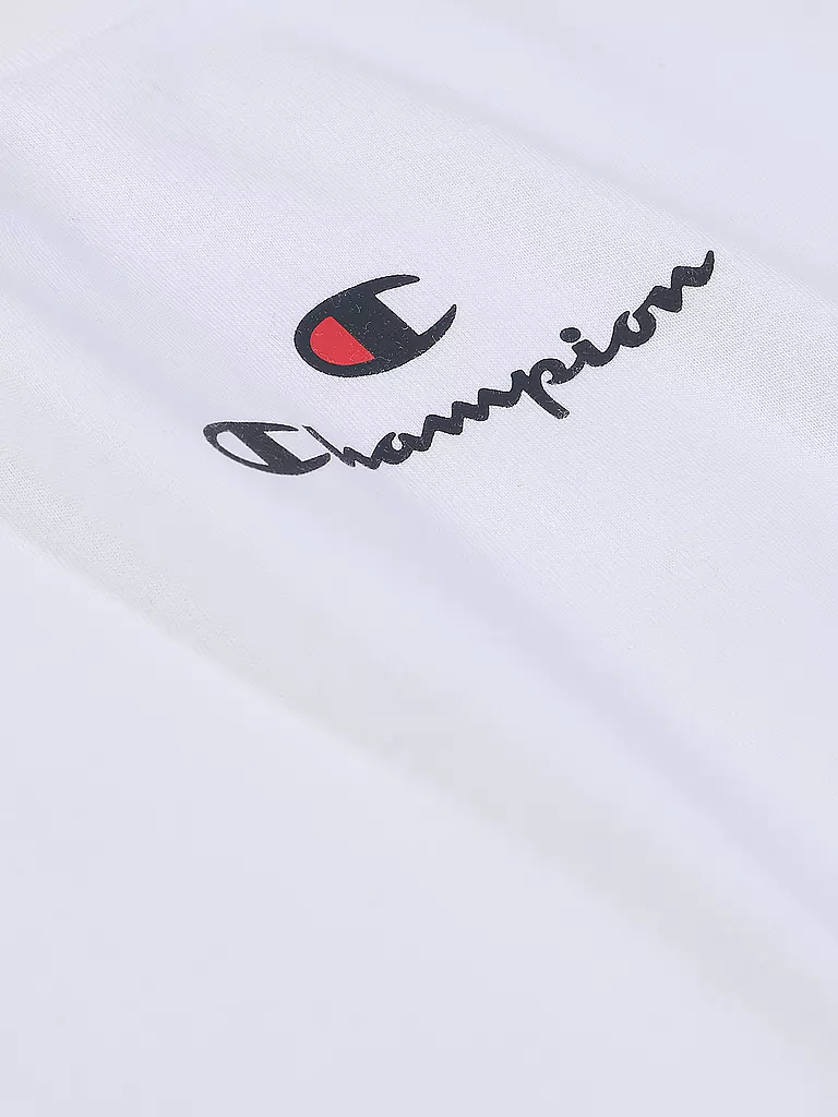 CHAMPION | Jungen Langarmshirt  | weiss