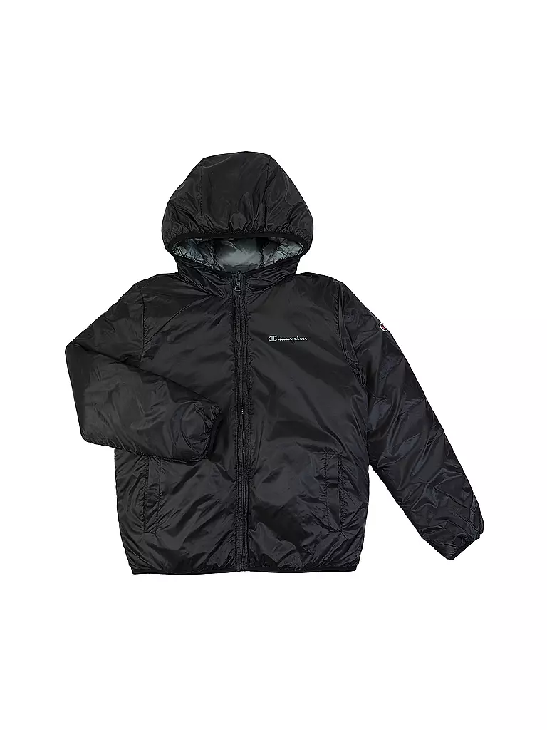 CHAMPION | Jungen Wendejacke | schwarz