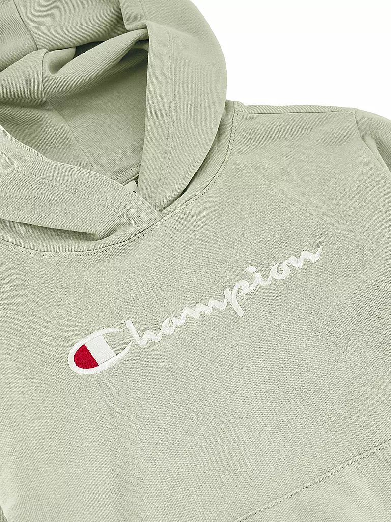 CHAMPION | Mädchen Kapuzensweater - Hoodie  | hellgrün