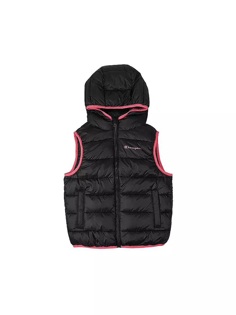 CHAMPION | Mädchen Steppgilet  | schwarz