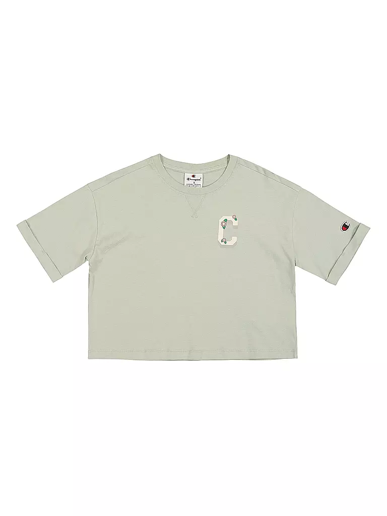 CHAMPION | Mädchen T-Shirt  | hellgrün