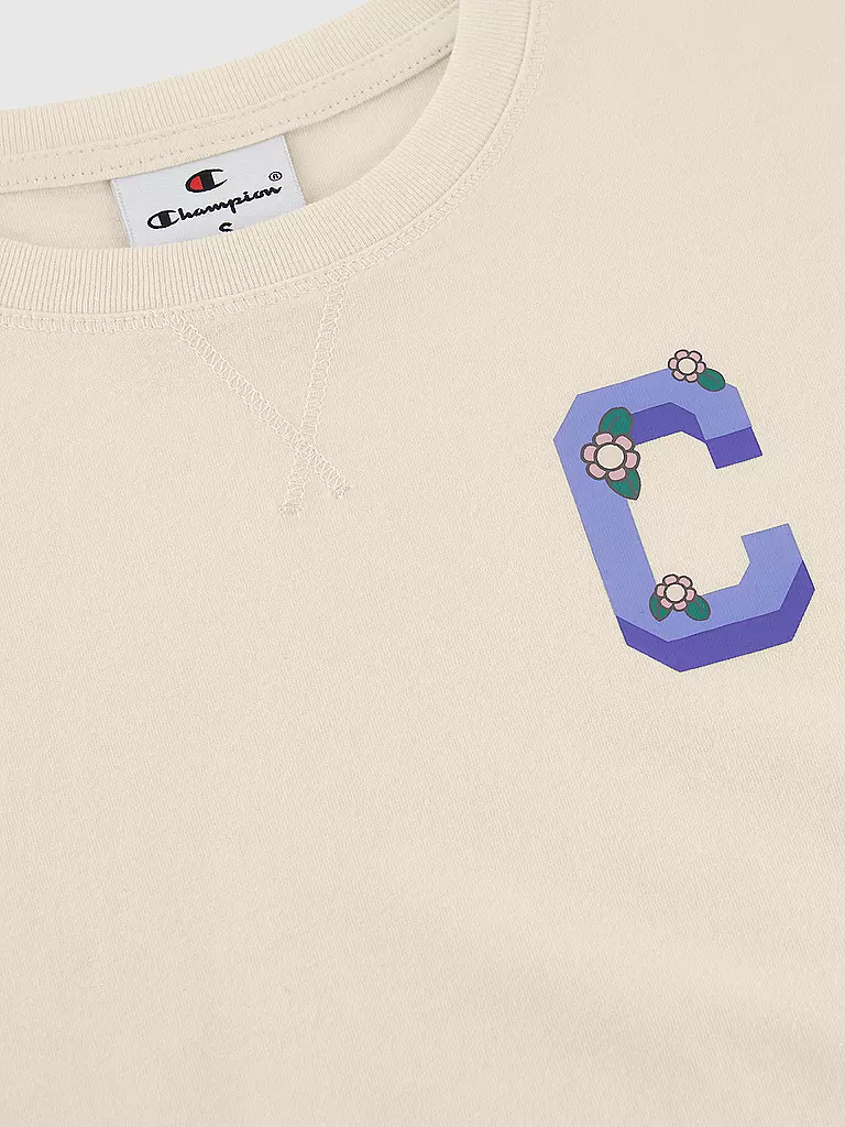 CHAMPION | Mädchen T-Shirt  | beige