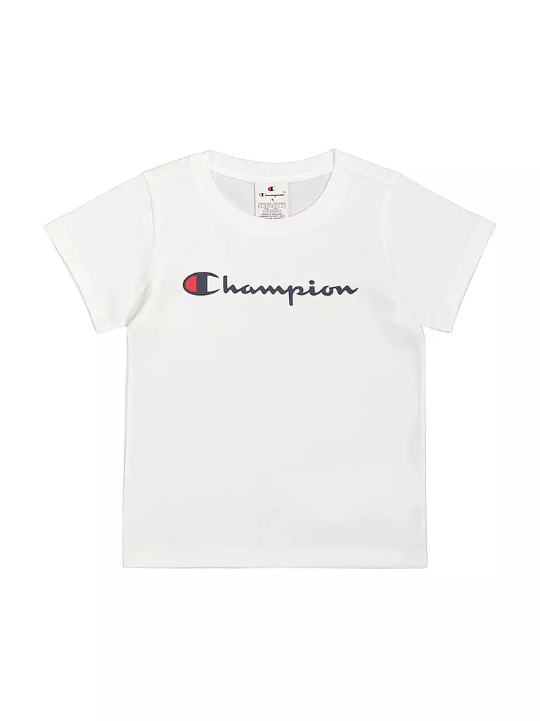 CHAMPION | Mädchen T-Shirt | weiss