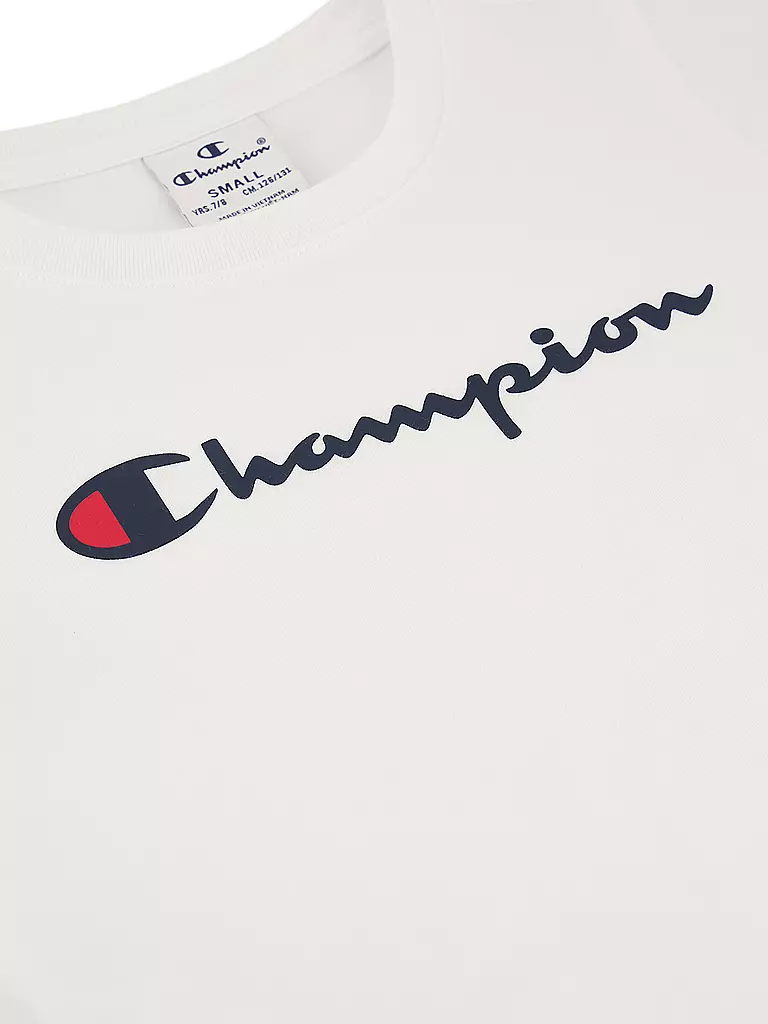 CHAMPION | Mädchen T-Shirt | weiss