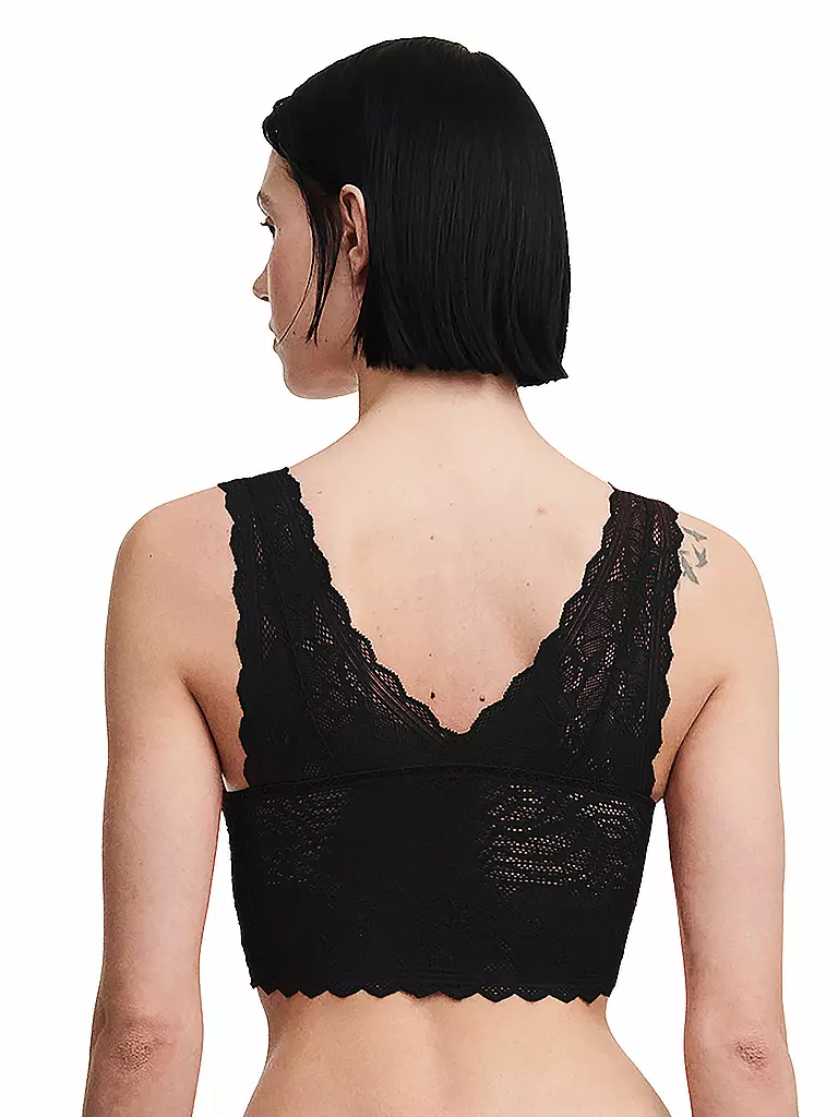 CHANTELLE | Bustier FLORAL TOUCH schwarz  | schwarz