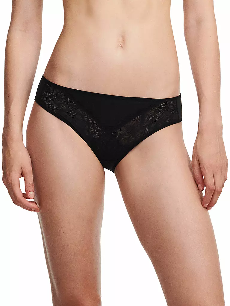 CHANTELLE | Slip FLORAL TOUCH schwarz  | schwarz