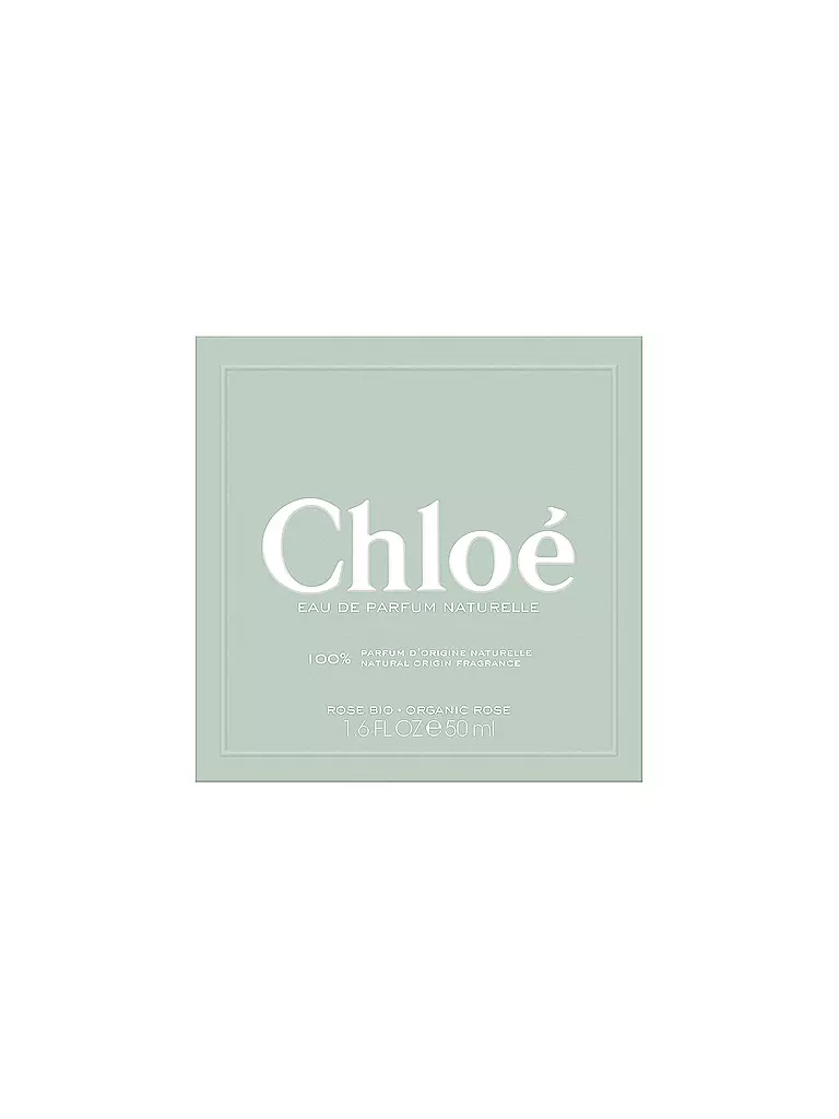 CHLOE | Chloé Eau de Parfum Naturelle 50ml | keine Farbe