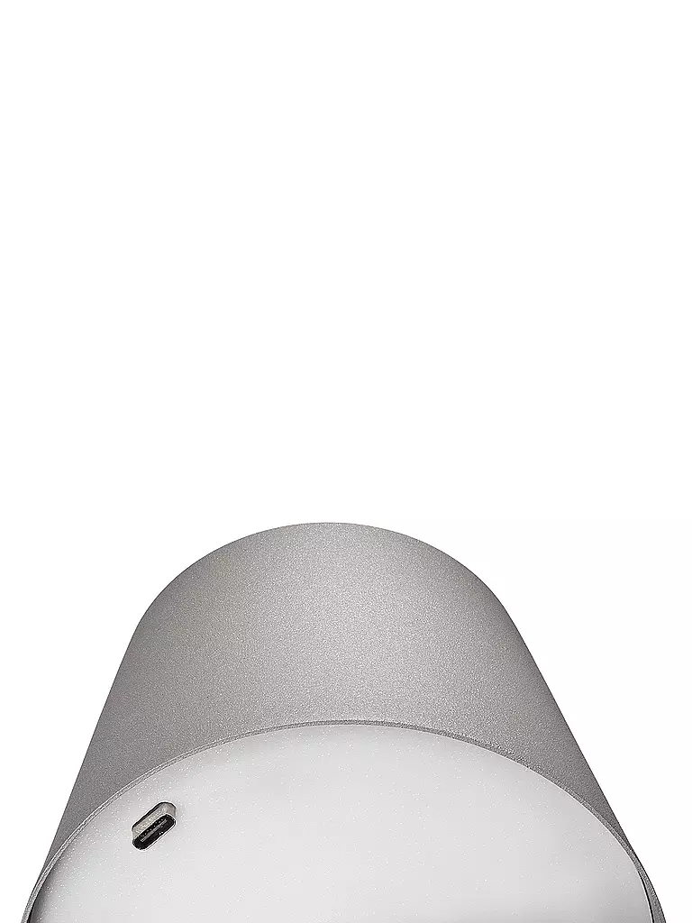 CILIO | LED-Flaschenlampe LUCE 13,5cm Schwarz | grau