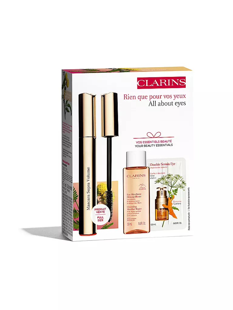 CLARINS | Geschenkset - Wonder Volume Mascara Set 50ml / 8ml / 0,9 ml  | keine Farbe