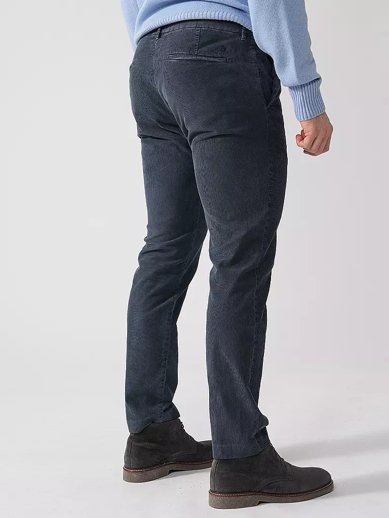 CLOSED | Cordhose Slim Fit CLIFTON | blau