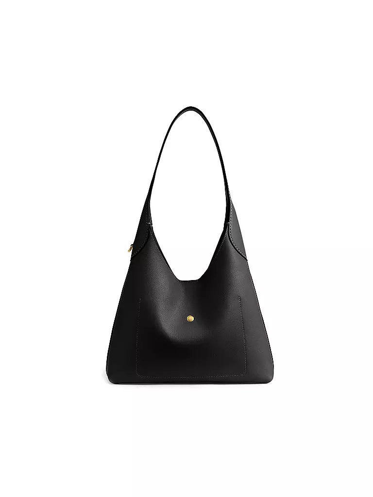 COACH | Ledertasche - Hobo Bag BROOKLYN  28 | schwarz