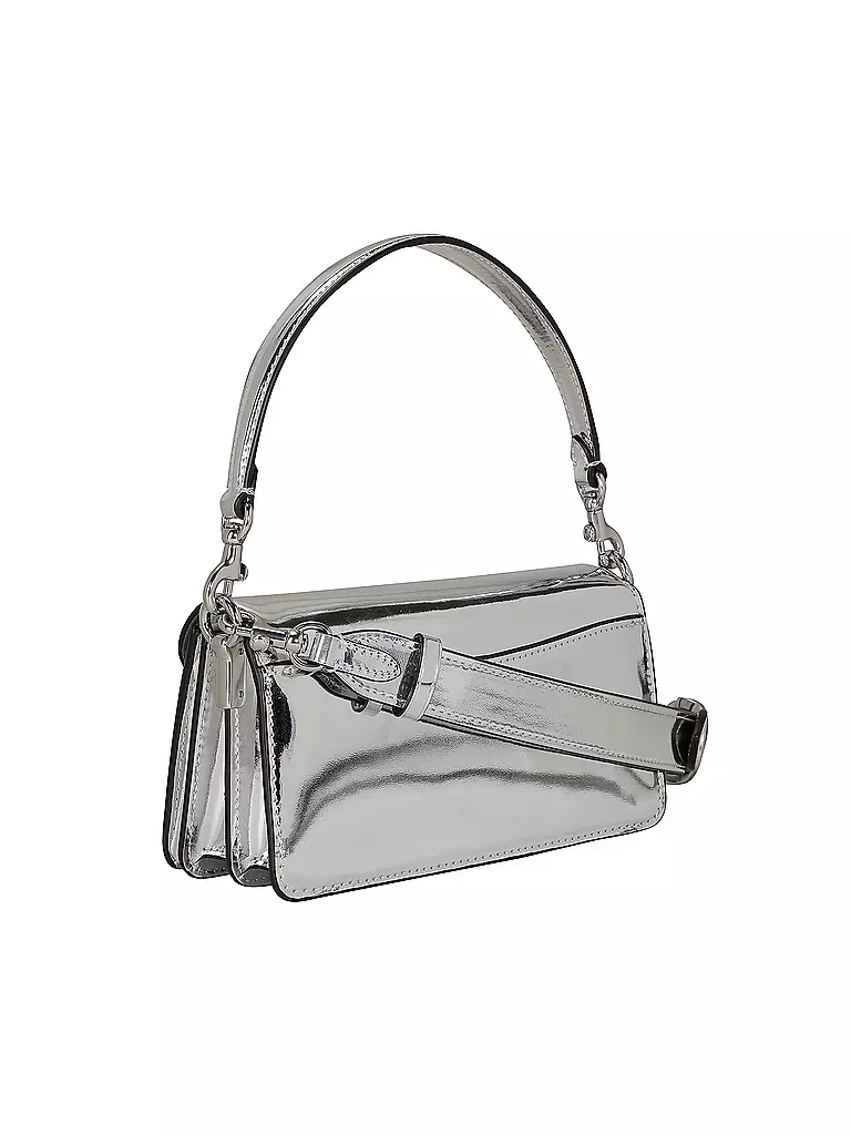 COACH | Ledertasche - Mini Bag TABBY | silber