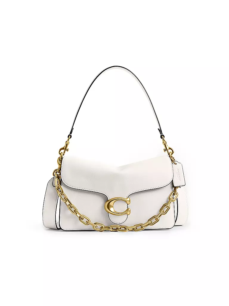 COACH | Ledertasche - Schultertasche TABBY | creme