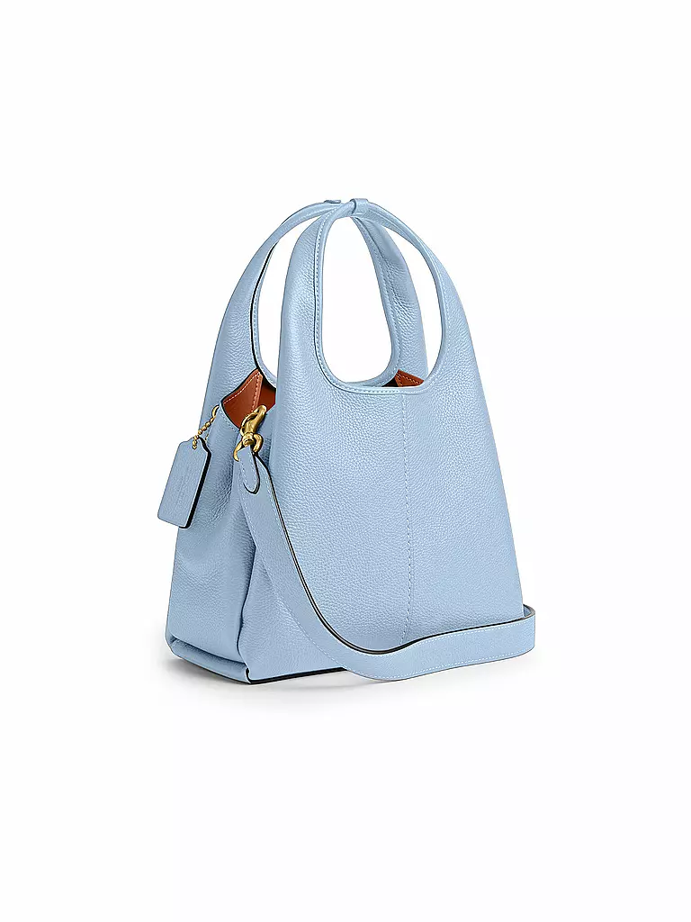 COACH | Ledertasche - Umhängetasche LANA23 | hellblau