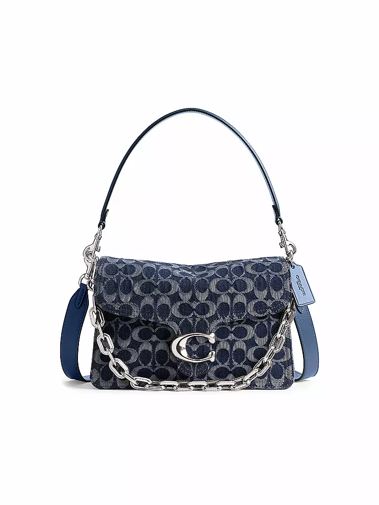 COACH | Ledertasche - Umhängetasche TABBY  | blau