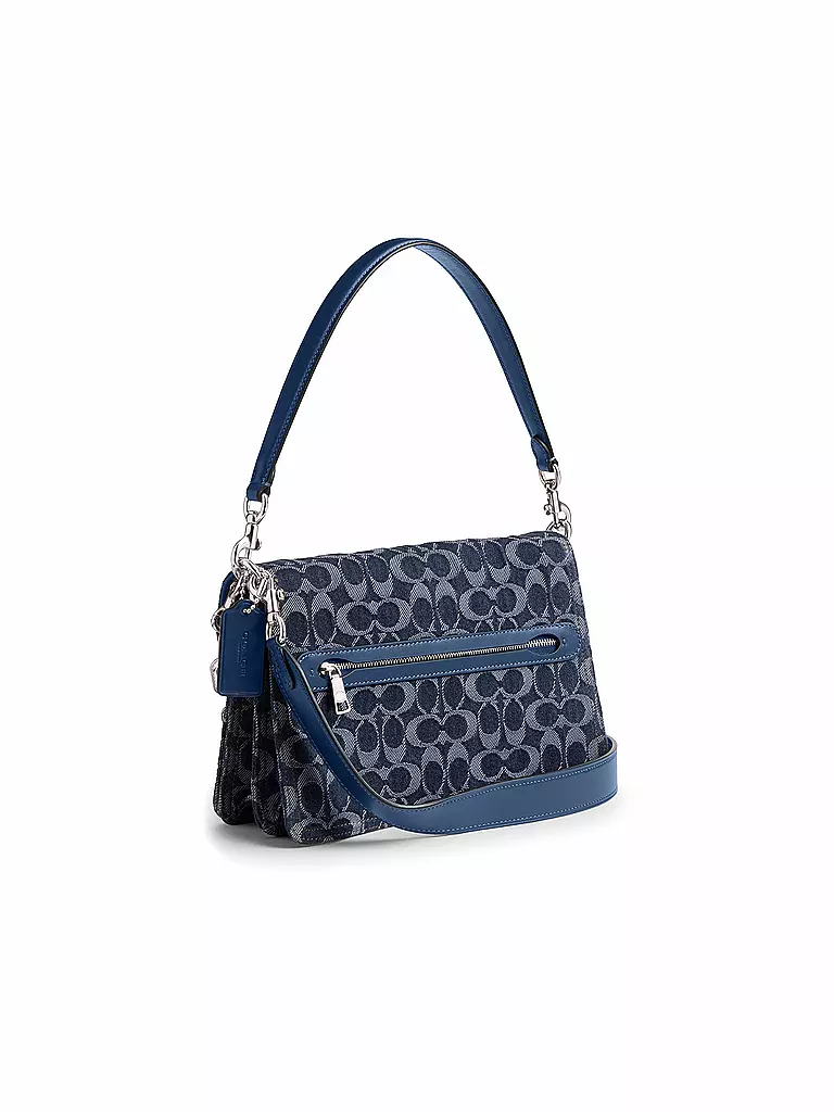 COACH | Ledertasche - Umhängetasche TABBY | blau